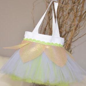 Tinker Bell Inspired Canvas Small Party Favor Tutu..